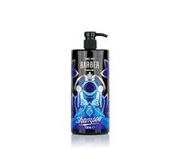 barber marmara Shampoing à la kératine pour homme - 1150 ml - Shampooing pour coiffeur - Réduit la perte de cheveux - Sans silicone ni sel - Pour tous les types de cheveux