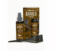 BARBER MARMARA Temporary Hair Color Braun 125 ml/Couleur moustache et cheveux/élimine le gris pour un aspect plus épais et plus complet/Sans ammoniac ni peroxyde/Mélange prêt à l'emploi
