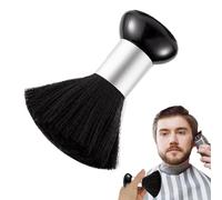Barber Neck Duster, Nail Dust Removal Brush, Portable Cleaning Brush, Soft Nylon Bristles, Nail Tool, Professional Barber Face Cleaning Hairbrush for Salon, Home Use