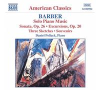 Barber – Œuvres pour piano solo – NAXOS
