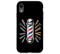 Barber Pole Icon Ciseaux de barbier Coque pour iPhone XR