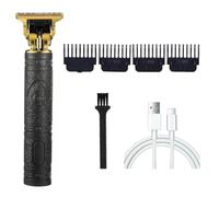 Barber Retro Tondeuse à cheveux, Black, E | Pour tondeuse lavable coupe de cheveux Machine sans fil tondeuse à cheveux barbe homme Shavin