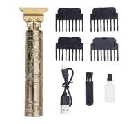 Barber Retro Tondeuse à cheveux, Golden, C | Pour tondeuse lavable coupe de cheveux Machine sans fil tondeuse à cheveux barbe homme Shavin