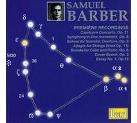 Barber, S. - Adagio/Overture/&