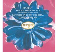 Barber, S. - Adagio Symphony No.1 [Import]