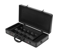 Barber - Sac de transport portable - Mallette de coiffeur - Mallette à outils de coiffure - Avec serrure à mot de passe sécurisée - Sac à outils de coiffeur - Organiseur de salon de coiffure - 55 x 27