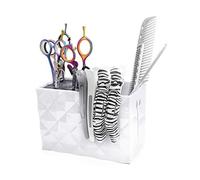 Barber Shop Double Case Coiffeur Professionnel Peigne Ciseaux Rack Outils De Coiffure Grande Capacité Pet Groomer Box (white)