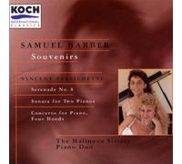 Barber - Souvenirs/Serenade 8 / Concerto for Piano