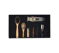 Barber Tool Mat - Silicone Hair Salon Mat Flexible, Counter Protecteur, Clippers Scissors Hairdressing Styling Tools, Non-Slip Pad For Home And Professional Use | Beauty Salon Anti-Skid Tool