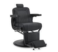 Barberpub 3822 Fauteuil de coiffeur Noir