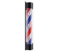 Barbers Pole Light Outdoor Barber Rotating Light Metal Hair Salon Shop Sign Panneau lumineux lumineux pour salon de coiffure 90 x 13 cm