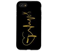 Barbershop Tools Ciseaux rasoirs pour barbier Coque pour iPhone SE (2020) / 7/8