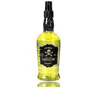 BARBERTIME Cologne Après-rasage Citron | Spray Traditionnel Unisexe Parfum Longue Durée 400 ml