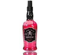 BARBERTIME Eau de Cologne après-rasage | Parfum en spray pour homme | Barbiers professionnels et coiffeurs traditionnels turcs rouges Thunderbold 400 ml (N° 3)