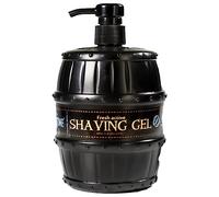 BARBERTIME Gel à raser | Fresh Active | Non moussant | Effet hydratant | Gold 1000 ml