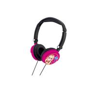 Lexibook, Barbie, Casque Audio stéréo, Puissance sonore limitée, Pliable et Ajustable, Rose/Violet, HP010BB