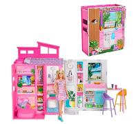 Barbie – Coffret Maison de Vacances avec Poupée