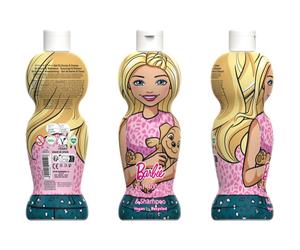Barbie 2in1 gel douche et shampoing doux pour enfant 400 ml