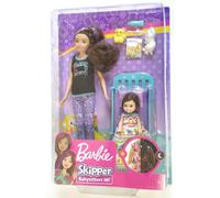 Barbie Babysitters Skipper Poupée & Ensemble de Jeu Nanna GHV88