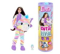 Barbie-Barbie Cutie Reveal-Poupée Zèbre Rêve Coloré Avec 10 Surprises