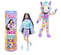 Barbie-Barbie Cutie Reveal-Poupée zèbre Rêve Coloré avec 10 surprises HRK39
