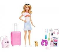 Barbie-Barbie en Voyage-Coffret avec chiot et accessoires HJY18