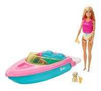 Barbie And Boat Playset Multicolore