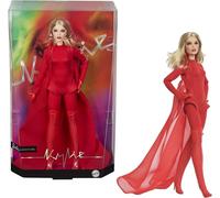 Barbie Barbie JBJ38 Poupée de la série musicale Kylie Minogue Kylie Minogue Signature Black Carictorian House pour jouer aux poupées Barbie pour enfants à partir de 6 ans Rouge