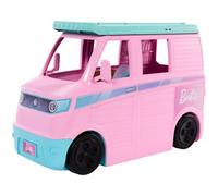 Barbie Barbie-Le Camping-Car de Rêve Barbie-Coffret avec 4 zones de jeu