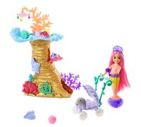 Barbie - Barbie Mermaid Power-Coffret Avec Poupée Chelsea