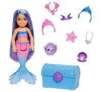 Barbie Barbie Mermaid Power Poupée Chelsea Sirène Avec 2 Animaux