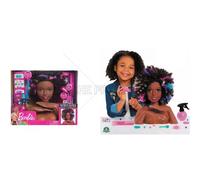 Giochi Preziosi Barbie - Tête À Coiffer Brune Coupe Afro