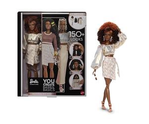 Barbie Basics You Create Kit de Création Neutre 002 Poupée et mode | Poupée personnalisable, vêtements universels, corps articulé, têtes interchangeables, JJX36