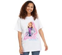 Barbie Blanc Barbie Doll Christmas Graphic T-shirt à manches courtes Femme