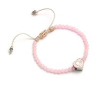 Barbie - Bracelet De Perles Rose - Coeur