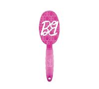 Barbie - Brosse À Cheveux Démêlante Grand Modèle - Manche Gel Ergonomique - Pour Tous Types De Cheveux - Picots Souples Stimulateurs Du Cuir Chevelu - Accessoire Coiffure - Produit Officiel Barbie