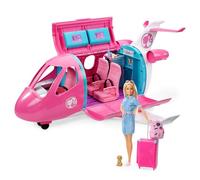 Barbie Bundle, Avion de rêvede barbie (GDG76) + Accessoires pour poupée (FWV25), 2 jouets pour enfants 3 ans et plus