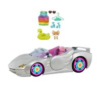 Barbie - Cabriolet Barbie Extra - Voiture De Poupée - 3 Ans Et +