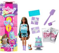 Barbie Cadeau Surprise Coffret poupée et Accessoires Stars de la Fête de la Coll