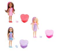 Barbie Cadeau Surprise Le Gala Enchanté Chelsea avec 6 Surprises Dont Un Animal et Changement de Couleur (Les Styles Peuvent Varier), JFY04