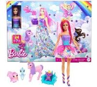 Barbie-Calendrier De L'Avent Barbie Dreamtopia-Poupée Et Accessoires Hrg90 Multicolore G