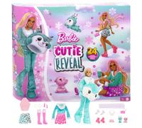 Barbie-Calendrier De L'Avent Cutie Reveal-1 Poupée et 24 Surprises