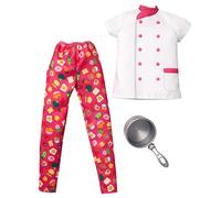 Barbie Career Fashion Pack - HBV64 - Ensemble Tenue sur Le thème du métier de Chef de Cuisine