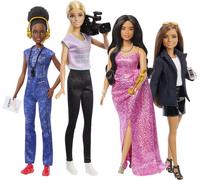 Barbie Careers Set of 4 Dolls & Accessories, Women in Film with Studio Executive