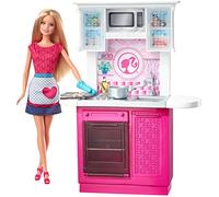 Barbie - Cfb62 - Maison De Poupée - Cuisine