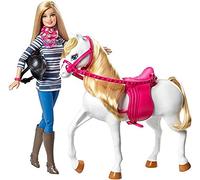 Barbie - Cfn42 - Poupée Mannequin Et Son Cheval