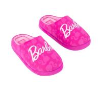 Barbie Chaussons Maison pour Fille, Pantoufles à Hiver Semelle Antidérapantes, Tailles EU 28 à 33 (Rose, EU 30, Système Taille Chaussures EU, Enfant de 2 à 5 ans, Femme, Numérique, Moyen, 30)