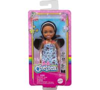 Barbie Chelsea avec une robe bleue - Poupée aux cheveux bruns Latina-Doll