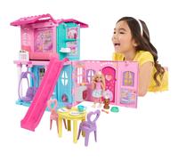 Barbie Chelsea Barbie-Coffret La maison transformable de -avec accessoires