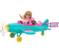 Barbie-Chelsea Can Be...-Avion et poupée-Coffret avec accessoires HTK38